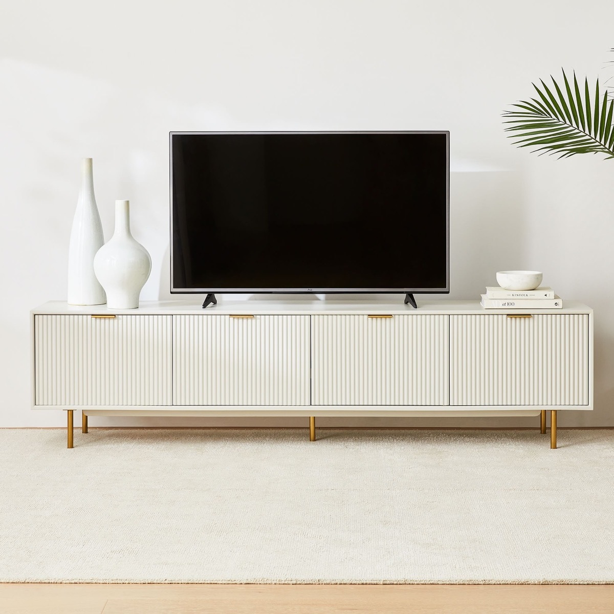 A West Elm Quinn media console