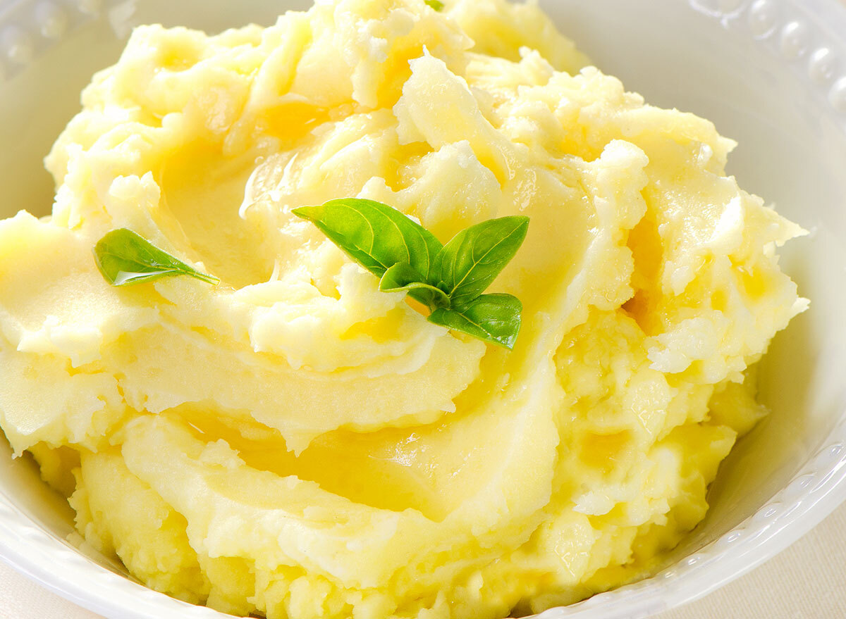 mashed potatoes thanksgiving