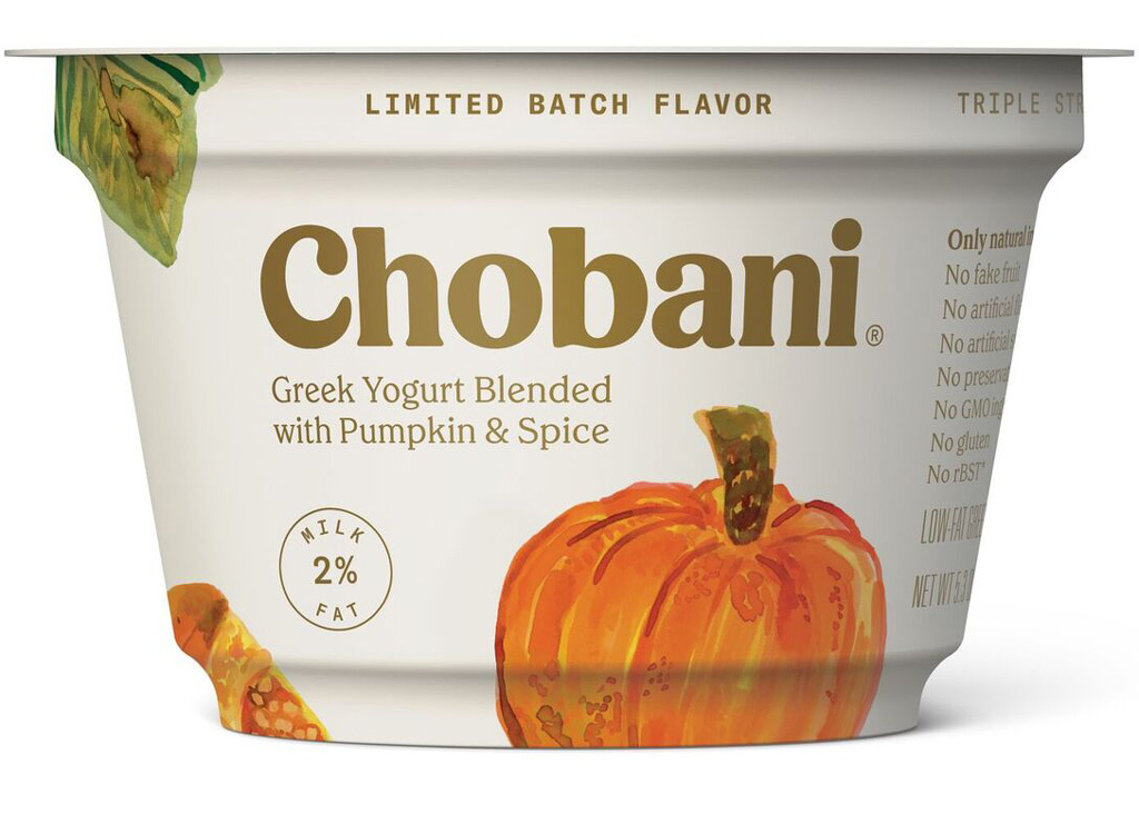 Chobani pumpkin spice