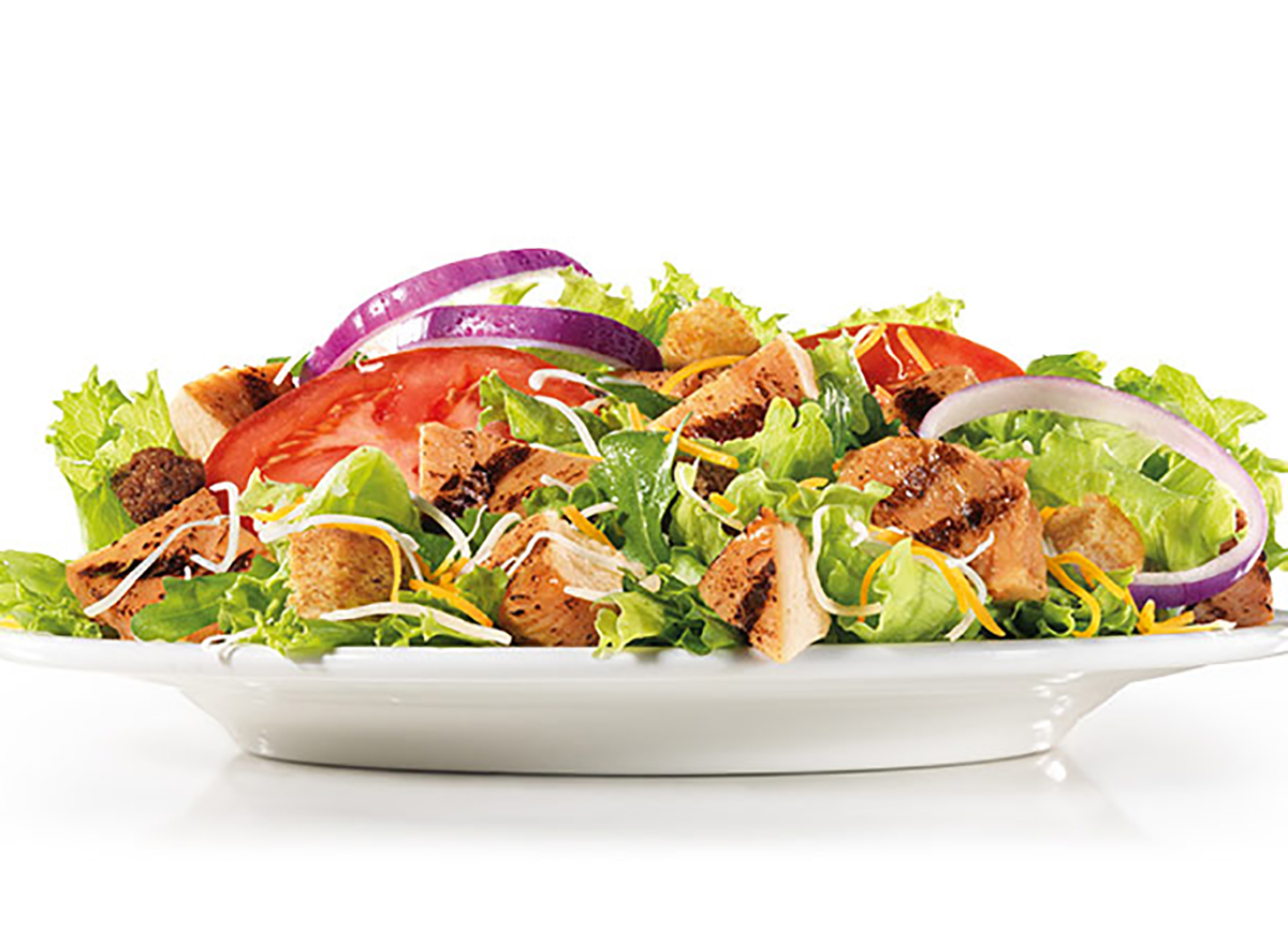 carls jr charbroiled chicken salad