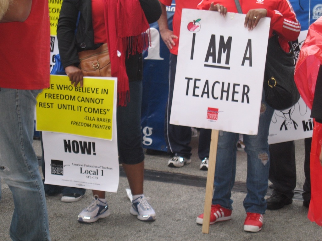 protesting Never Say to a Teacher how to make friends after 50