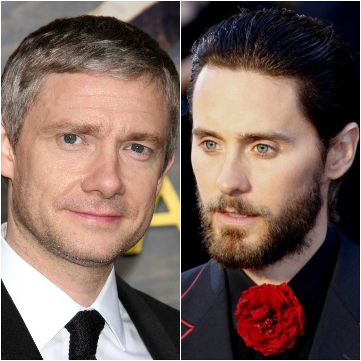 Martin Freeman and Jared Leto