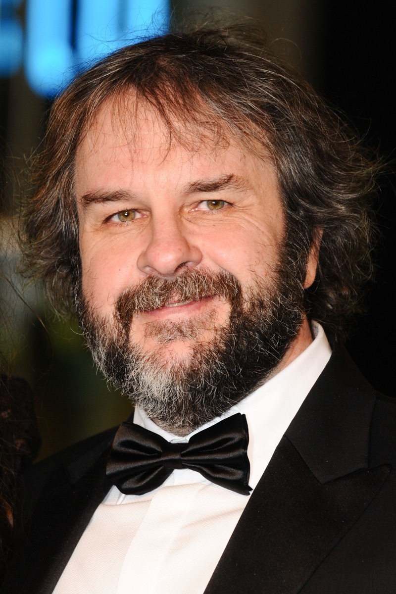 Peter Jackson at the premiere of 'The Hobbit: An Unexpected Journey' in 2012