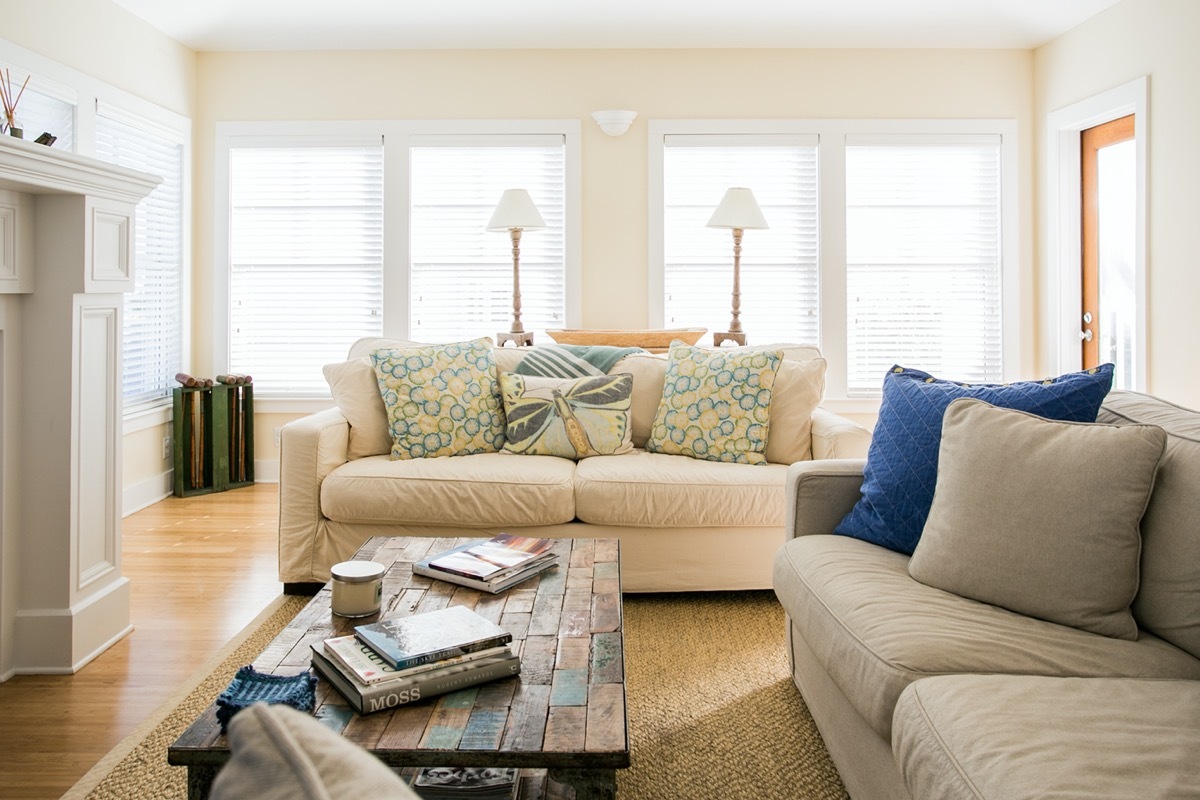 Condo Resort Interior Living Space.