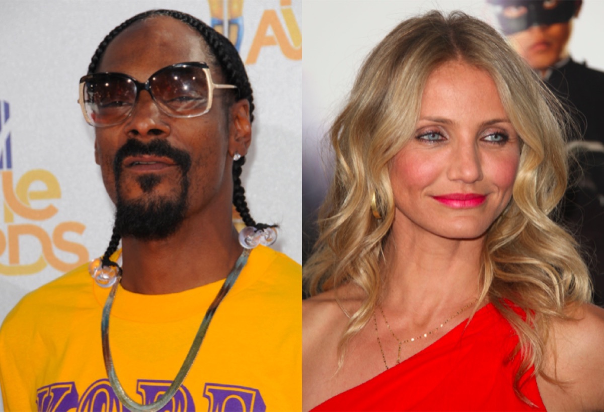 Snoop Dogg and Cameron Diaz