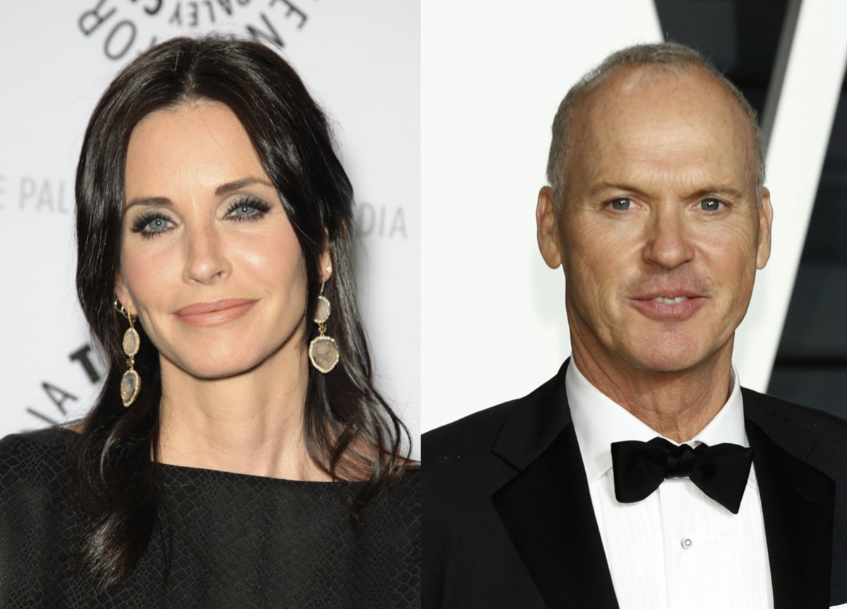 Courteney Cox and Michael Keaton