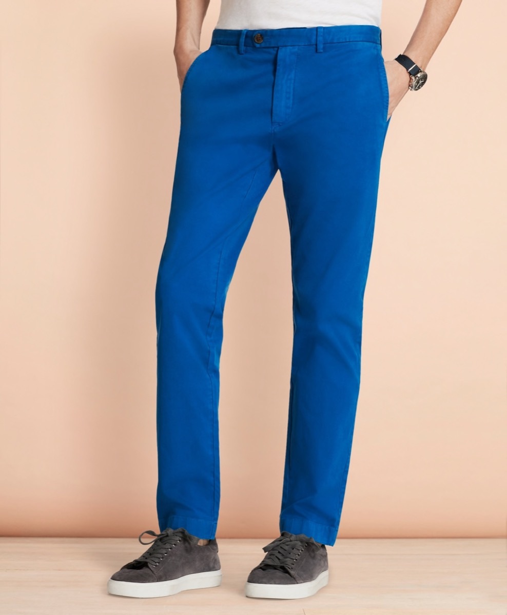 product photo, brooks brothers chino pants