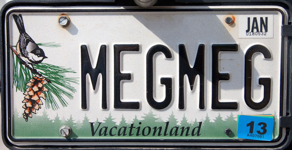 maine license plate photoshopped