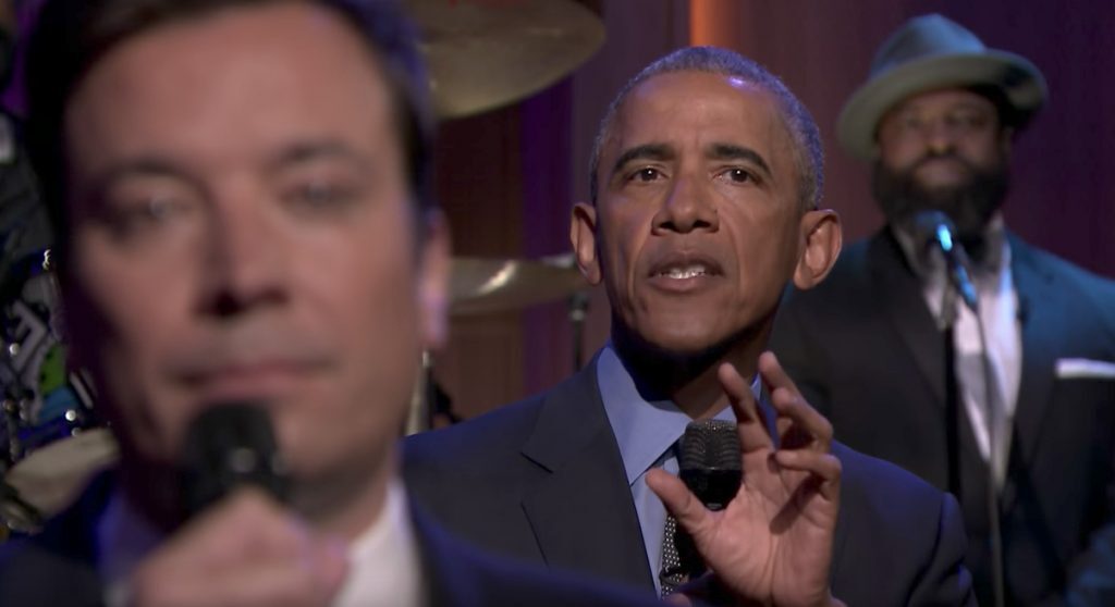 Jimmy Fallon and Barack Obama Late Night