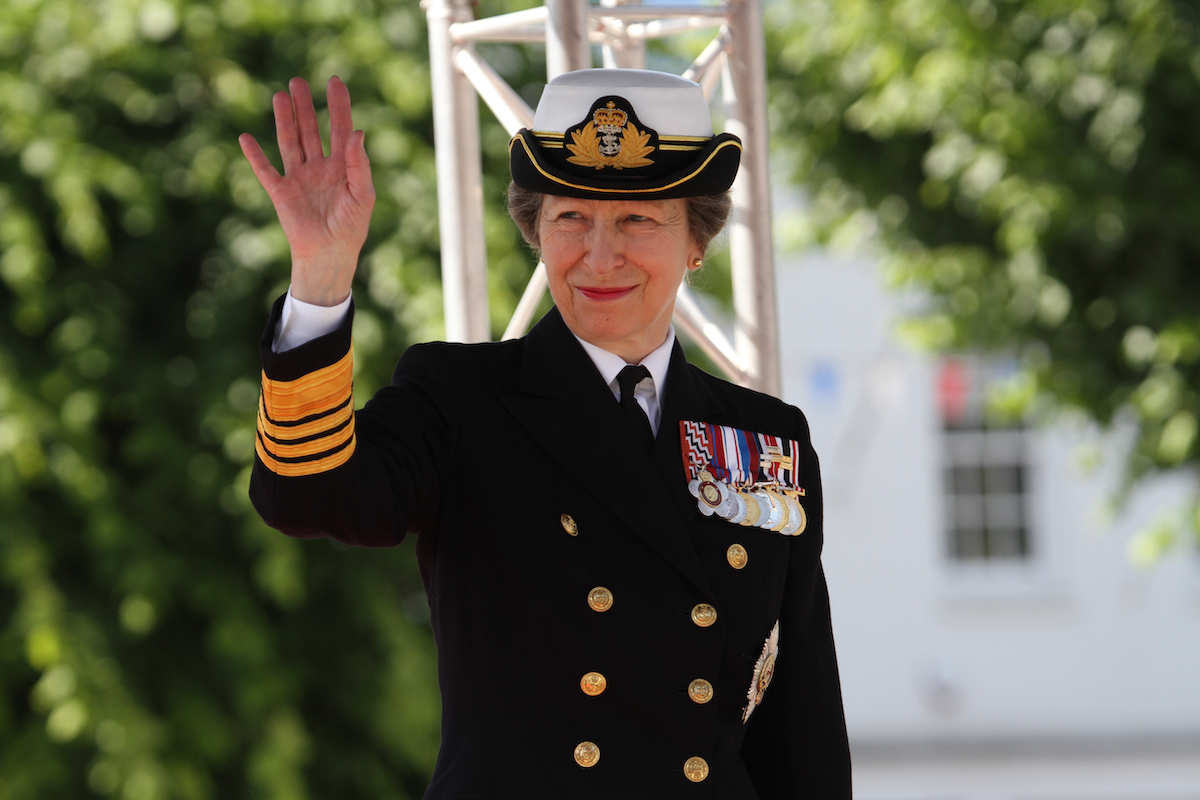  HRH The Princess Royal, Princess Anne attending the 2019 National Armed Forces Day.