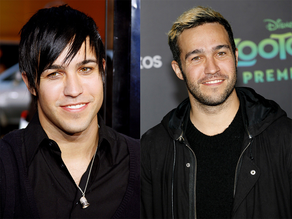 Pete Wentz, Fall Out Boy, hair transformation