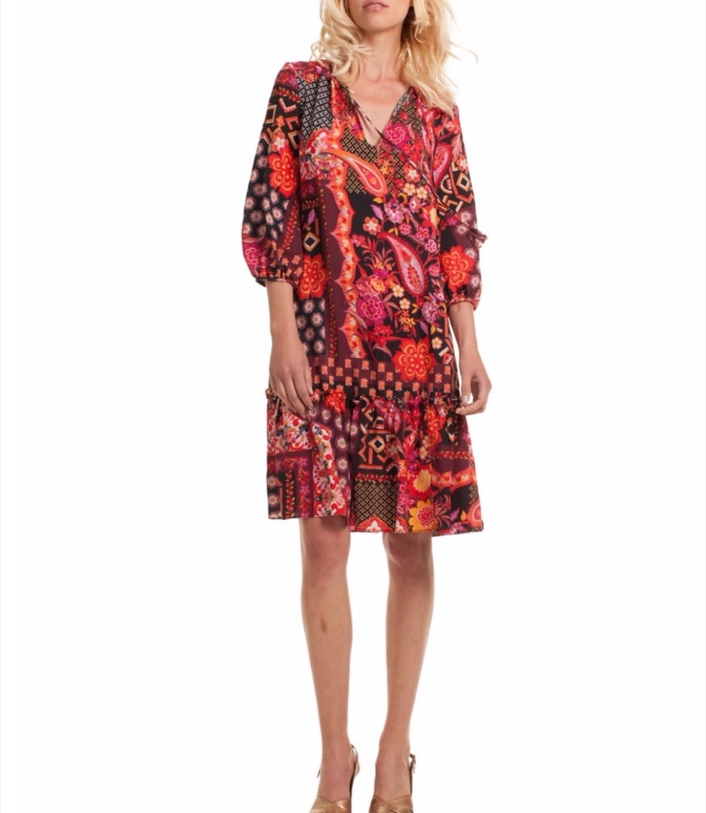 Trina turk silk dress