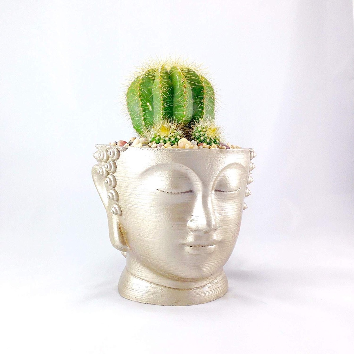 Gold Buddha Planter {Handmade Items From Amazon}