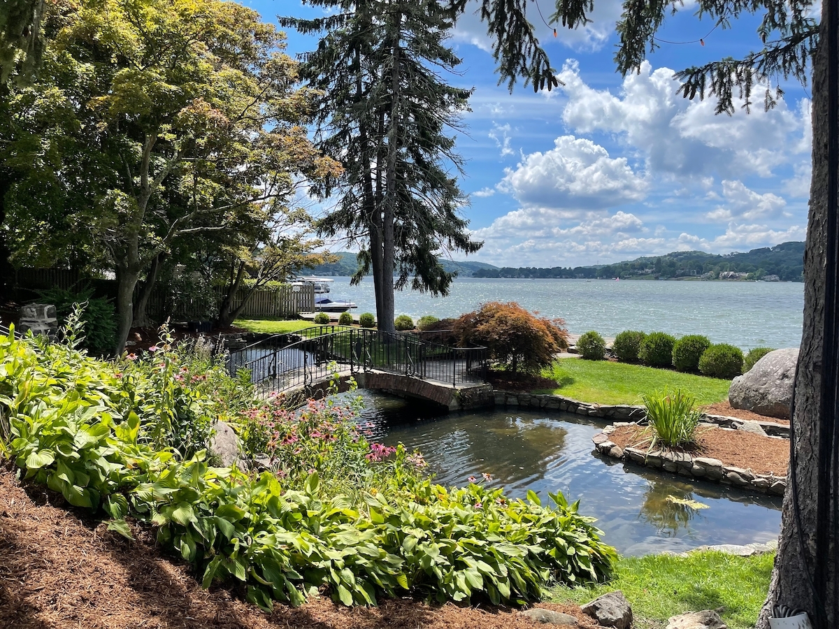 Lake Mohawk, Sparta, New Jersey, in early August