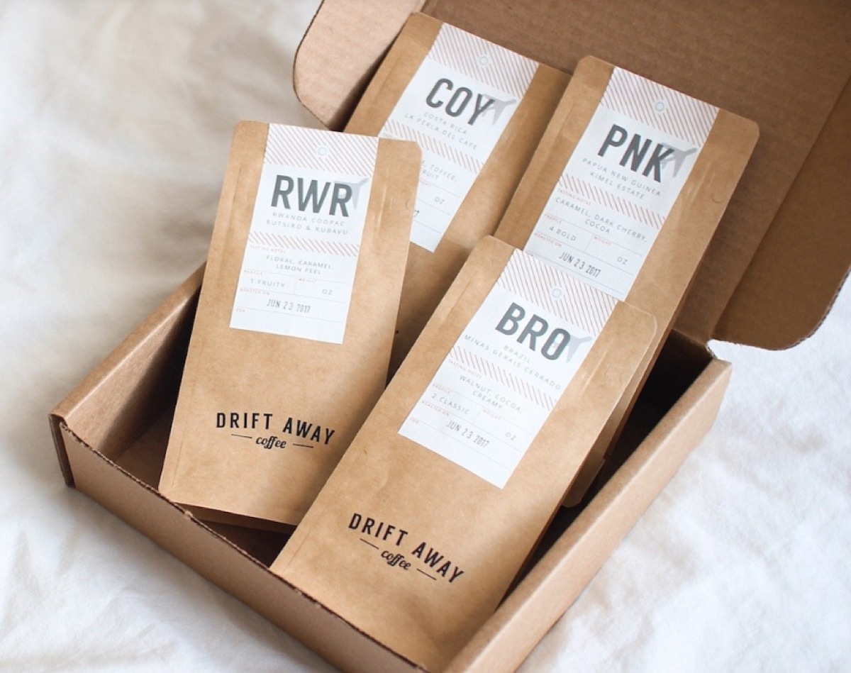 driftaway coffee subscription, subscription boxes