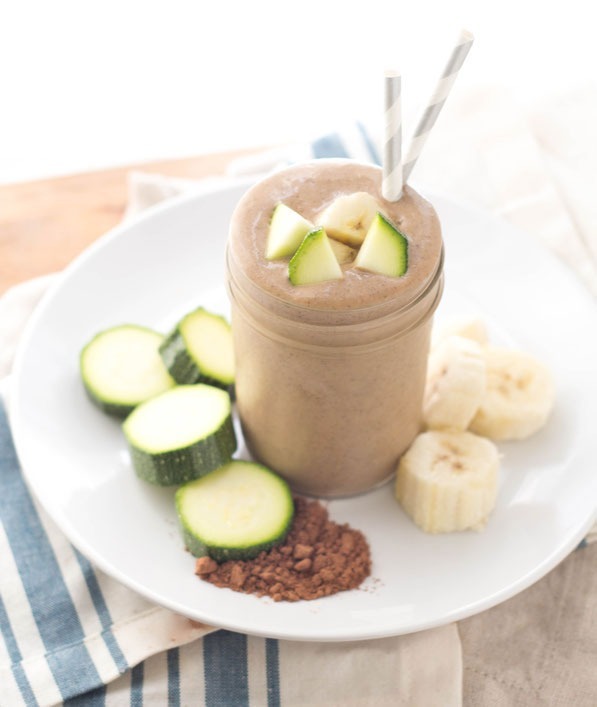 CHOCOLATE ZUCCHINI SMOOTHIE