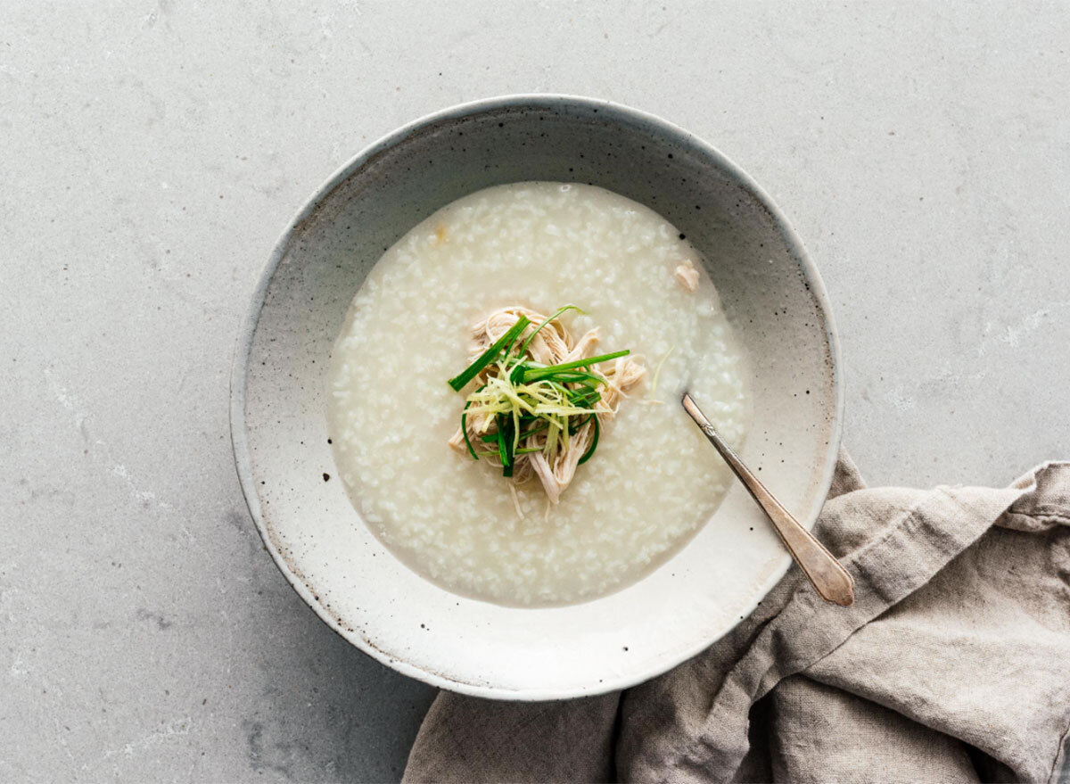 instant pot chicken congee