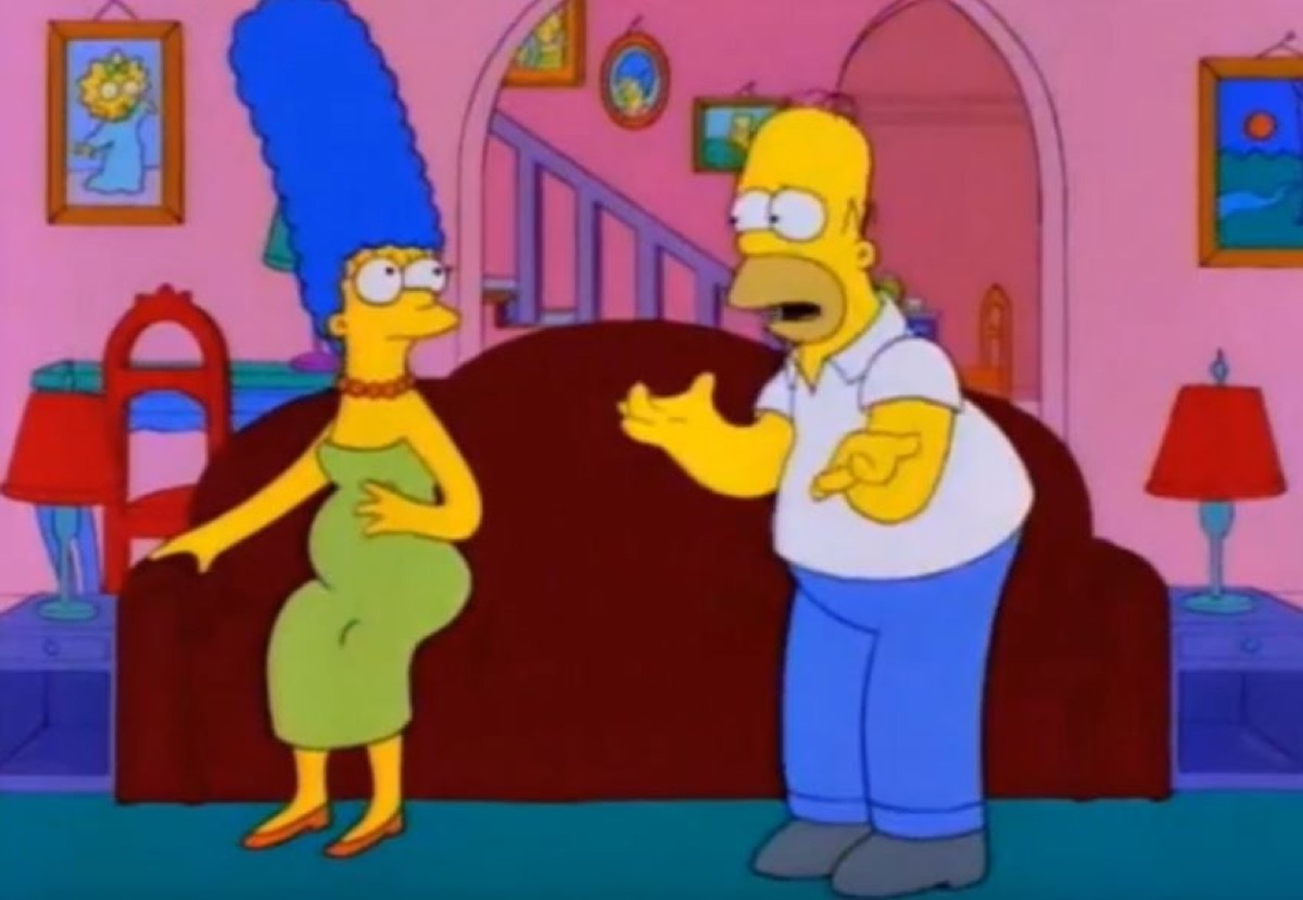 the Simpsons mistake Maggie 