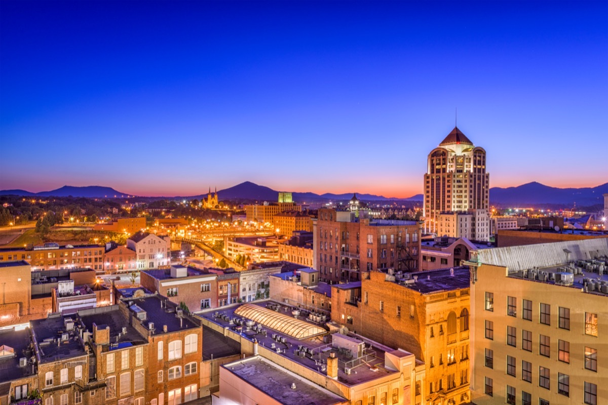 roanoke virginia skyline