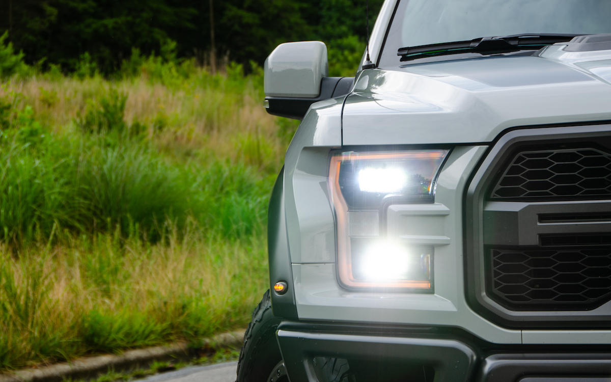 White 2018 Ford150 Raptor