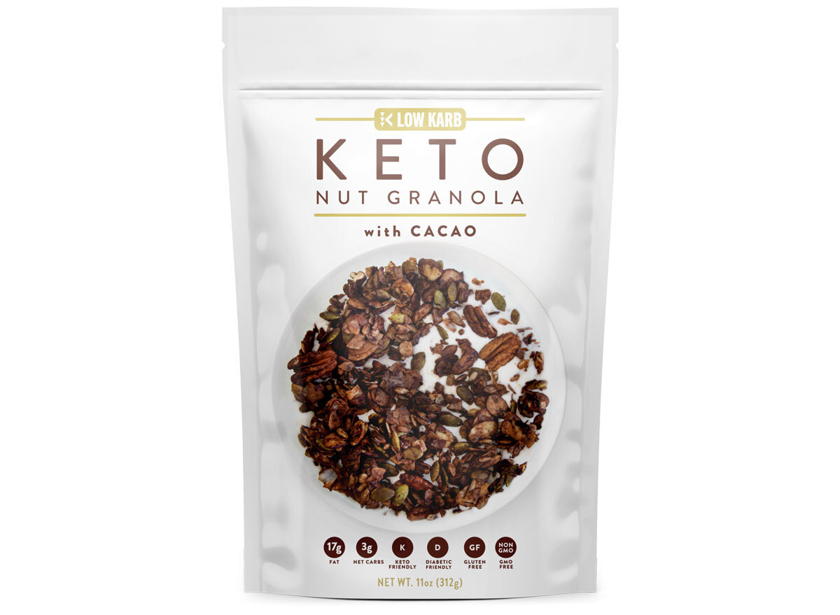 Low Karb Keto Nut Granola