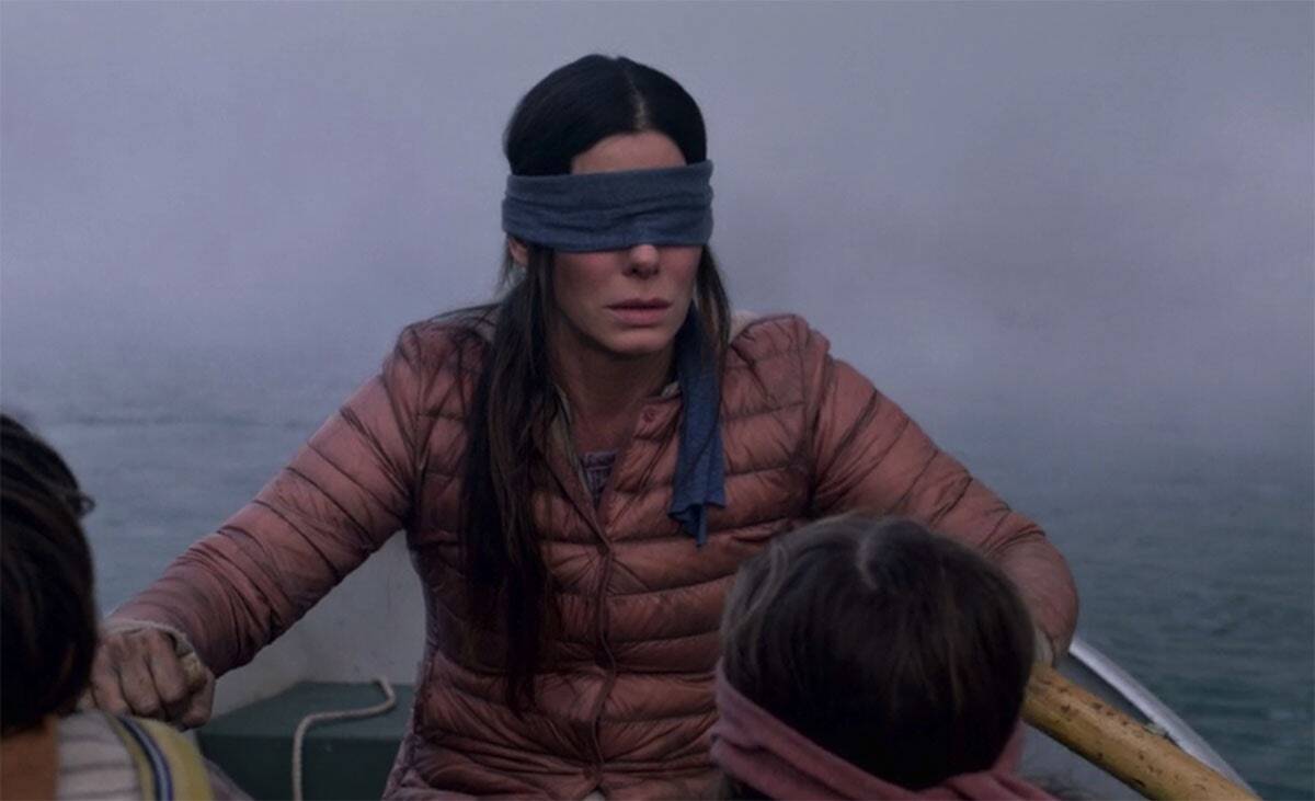 sandra bullock in bird box