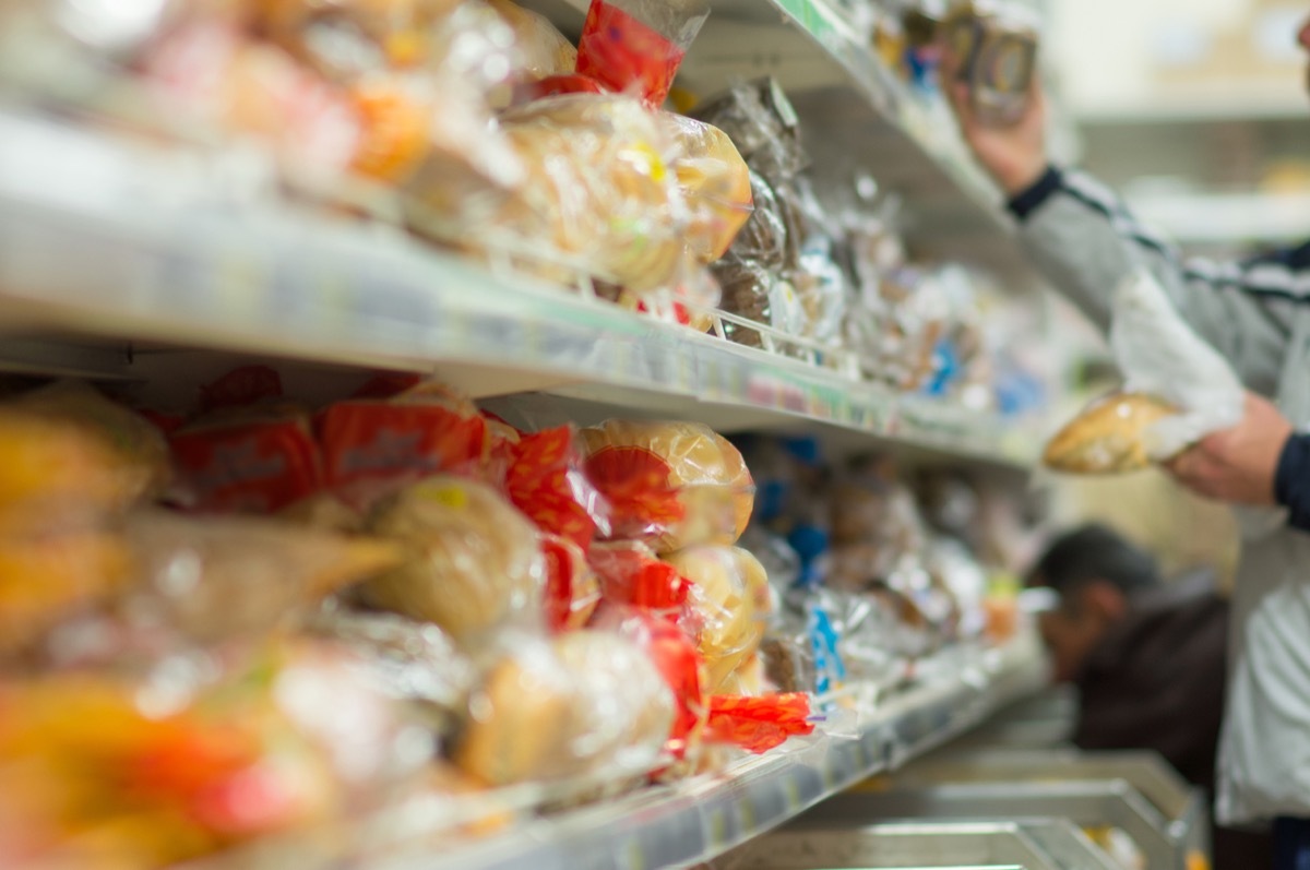 bread at the store