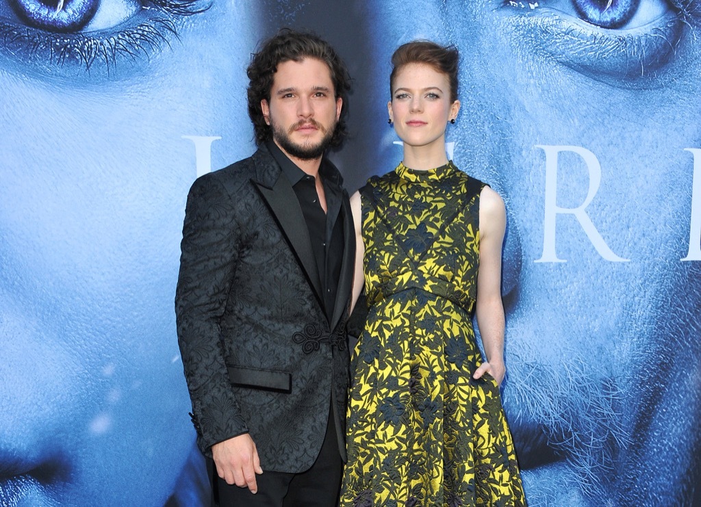 Kit harington and rose leslie