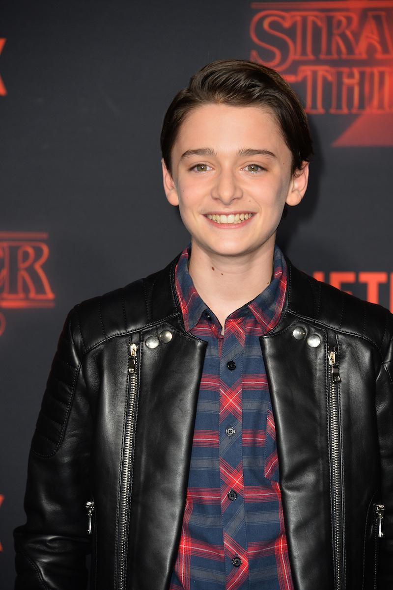 Noah Schnapp at the premiere of 