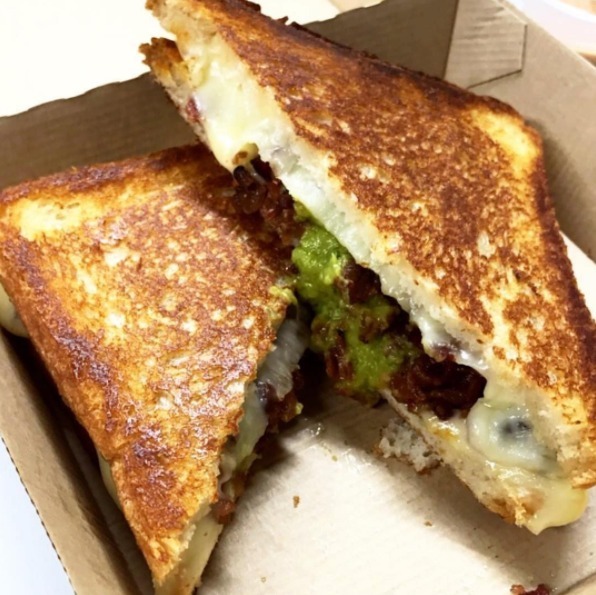 Green Muenster at Roxys Grilled Cheese