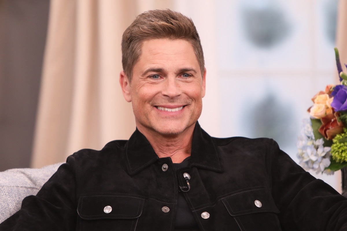 rob lowe smiling