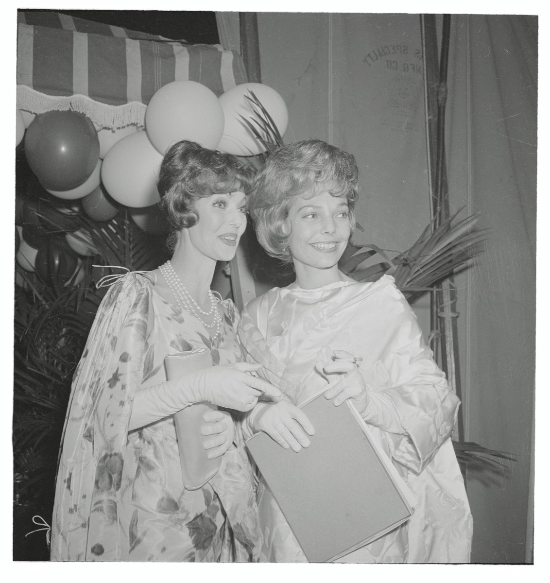 Loretta Young and Judy Lewis in 1961