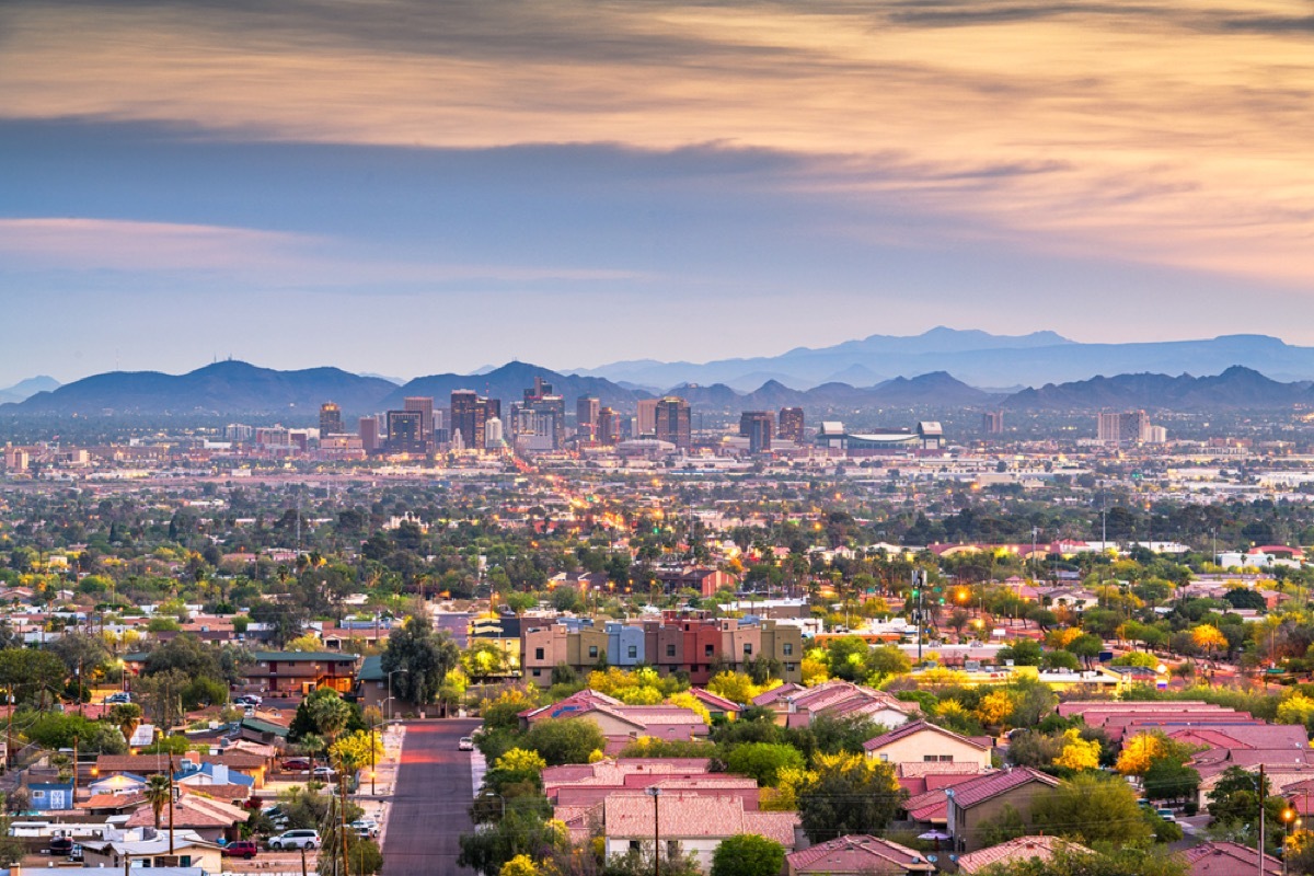 phoenix arizona skyline