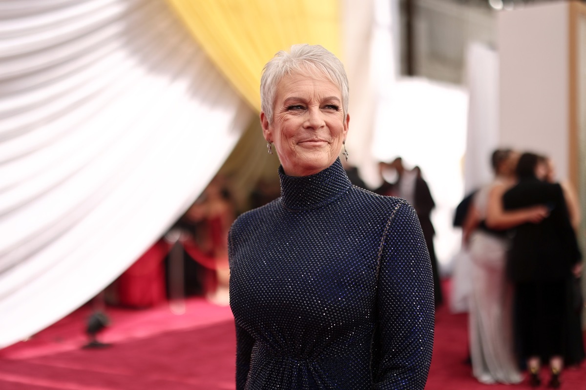 Jamie Lee Curtis at the Academy Awards in 2022