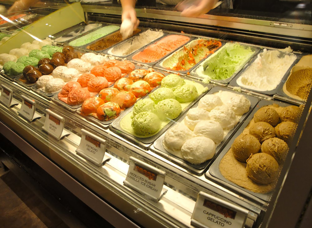 gelato at feast buffet in las vegas