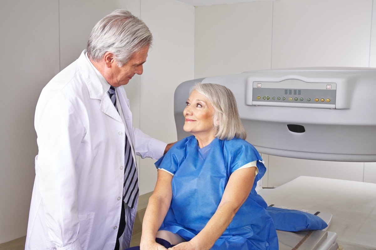 Older Woman at the Doctor