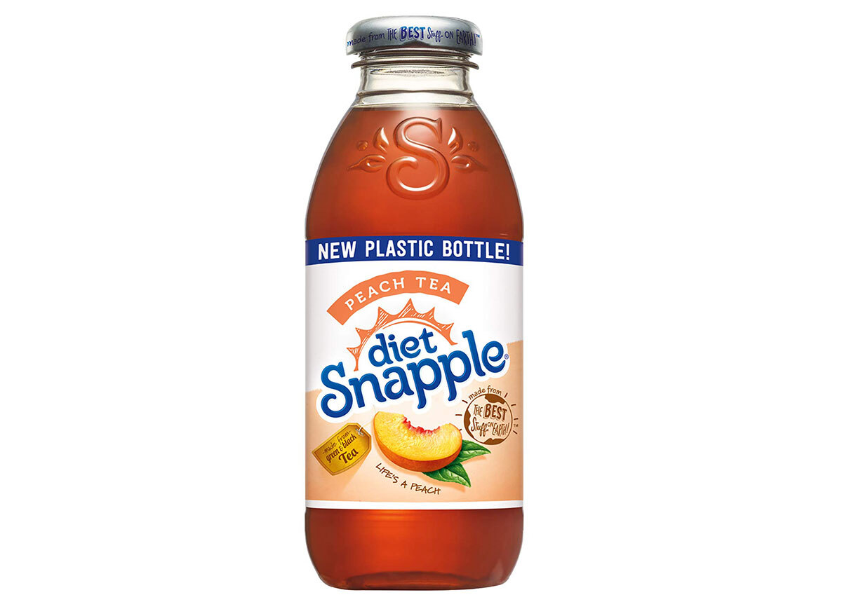 diet snapple peach