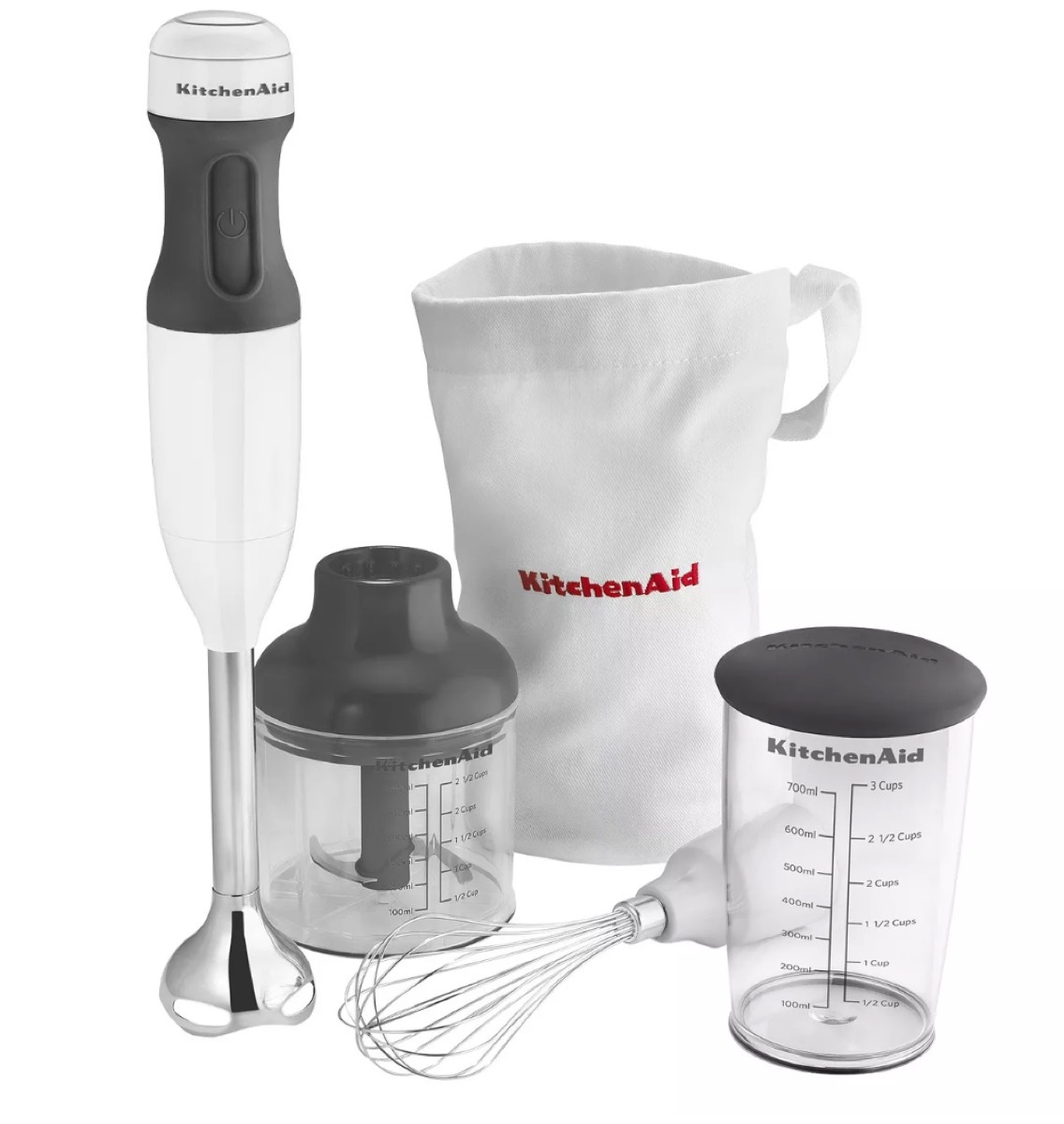 kitchen aid immersion blender set