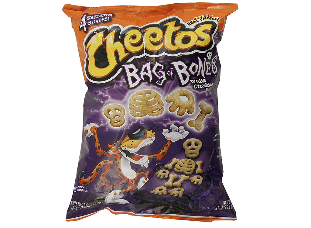 Cheetos bag of bones