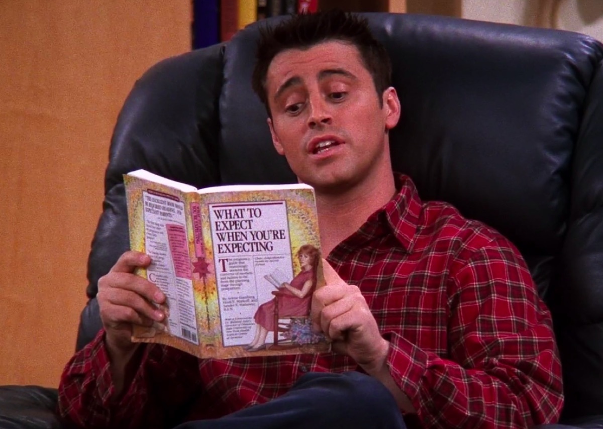 Matt LeBlanc as Joey Tribbiani on Friends