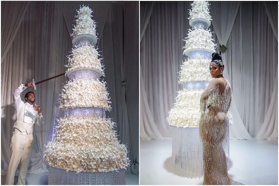 Gucci Mane And Keyshia Ka’oir – $1.7 million | 8 of the World's Most Stunning (and Expensive) Wedding Cakes | Her Beauty