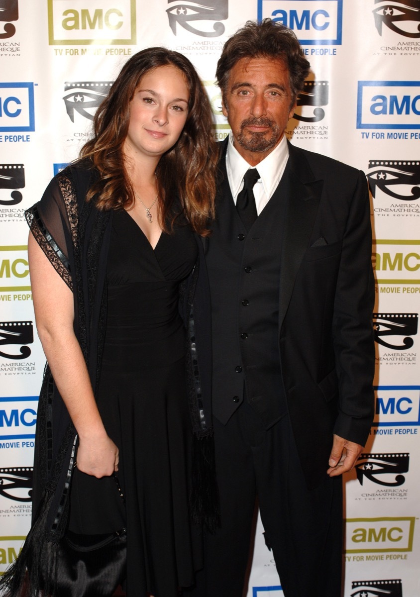 Al Pacino and Julie Pacino in 2005