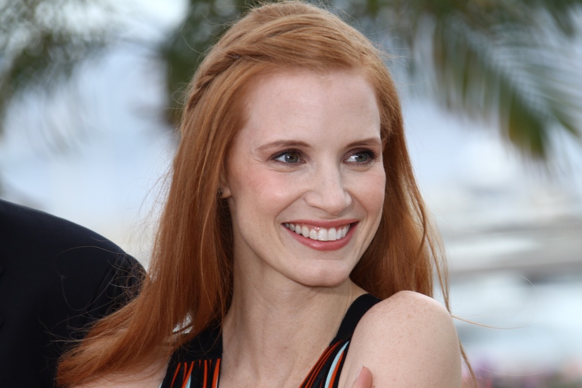 vegan celebrities - Jessica Chastain attends the 'Lawless' Photocall during the 65th Annual Cannes Film Festival at Palais des Festivals on May 19, 2012 in Cannes, France. - Image