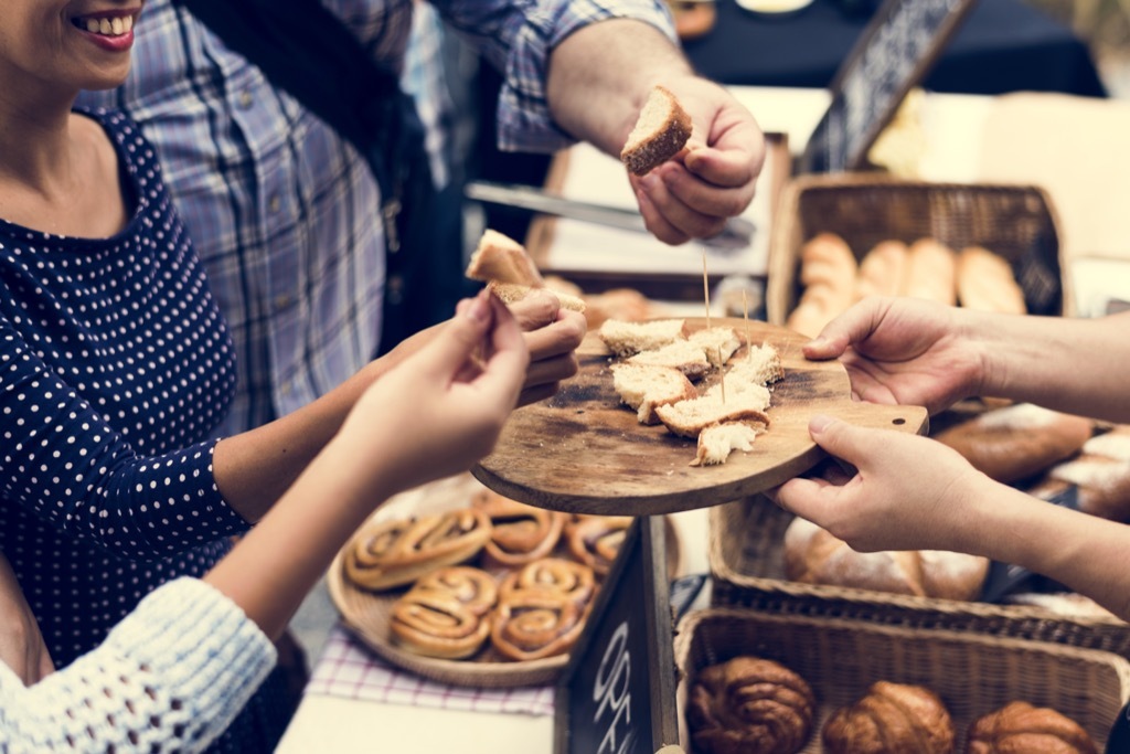 Bread samples