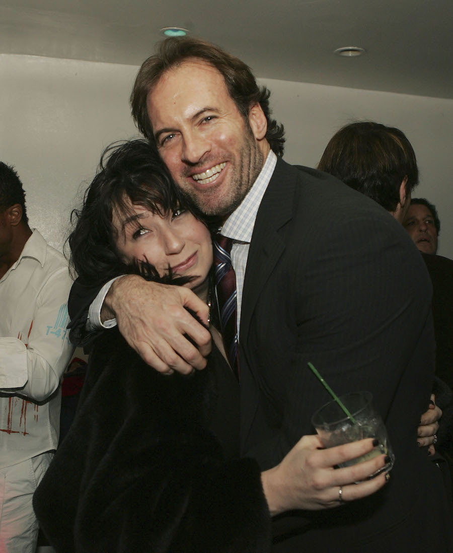 Amy Sherman-Palladino and Scott Patterson at the 