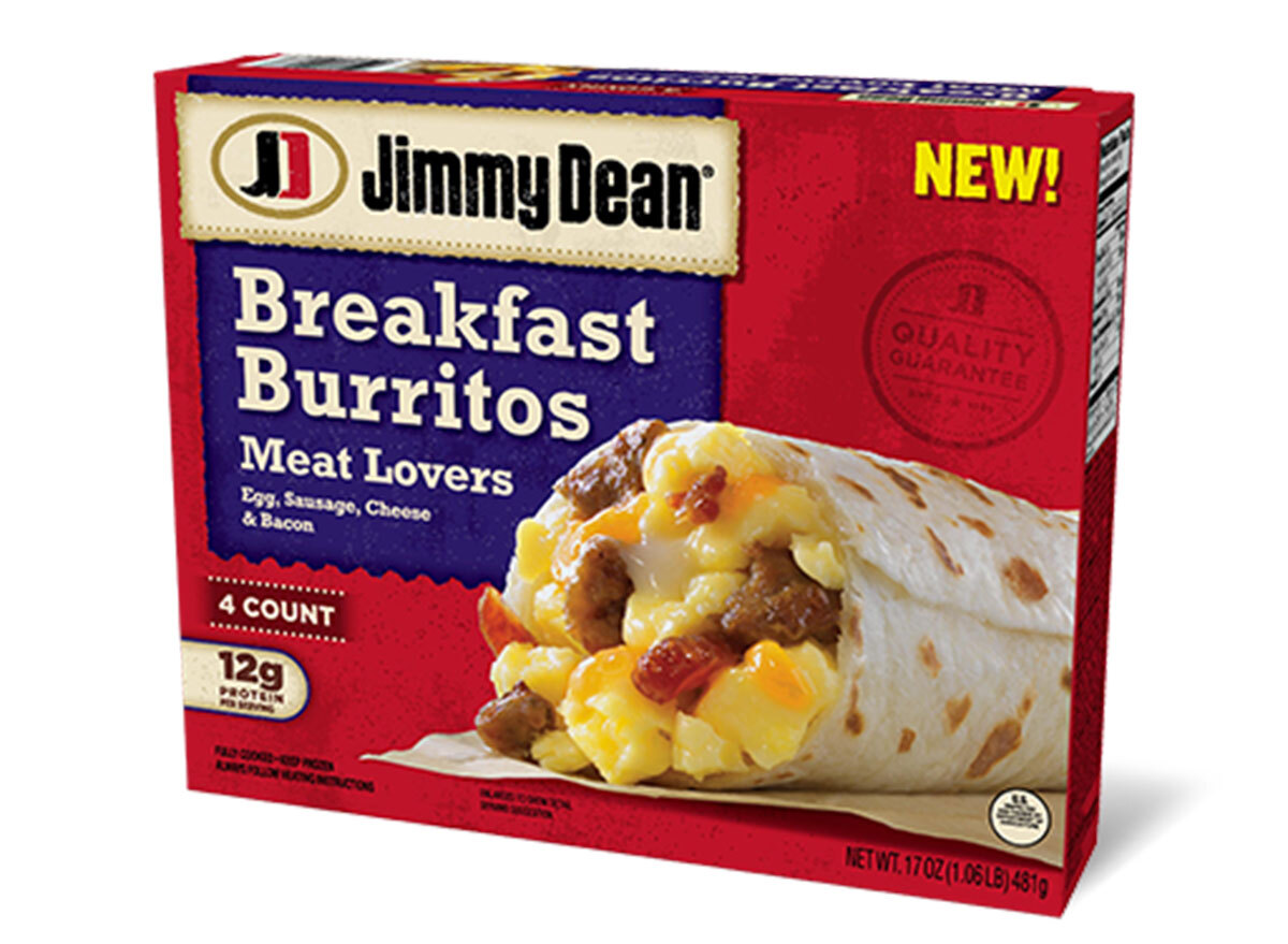 meat lovers burrito jimmy dean