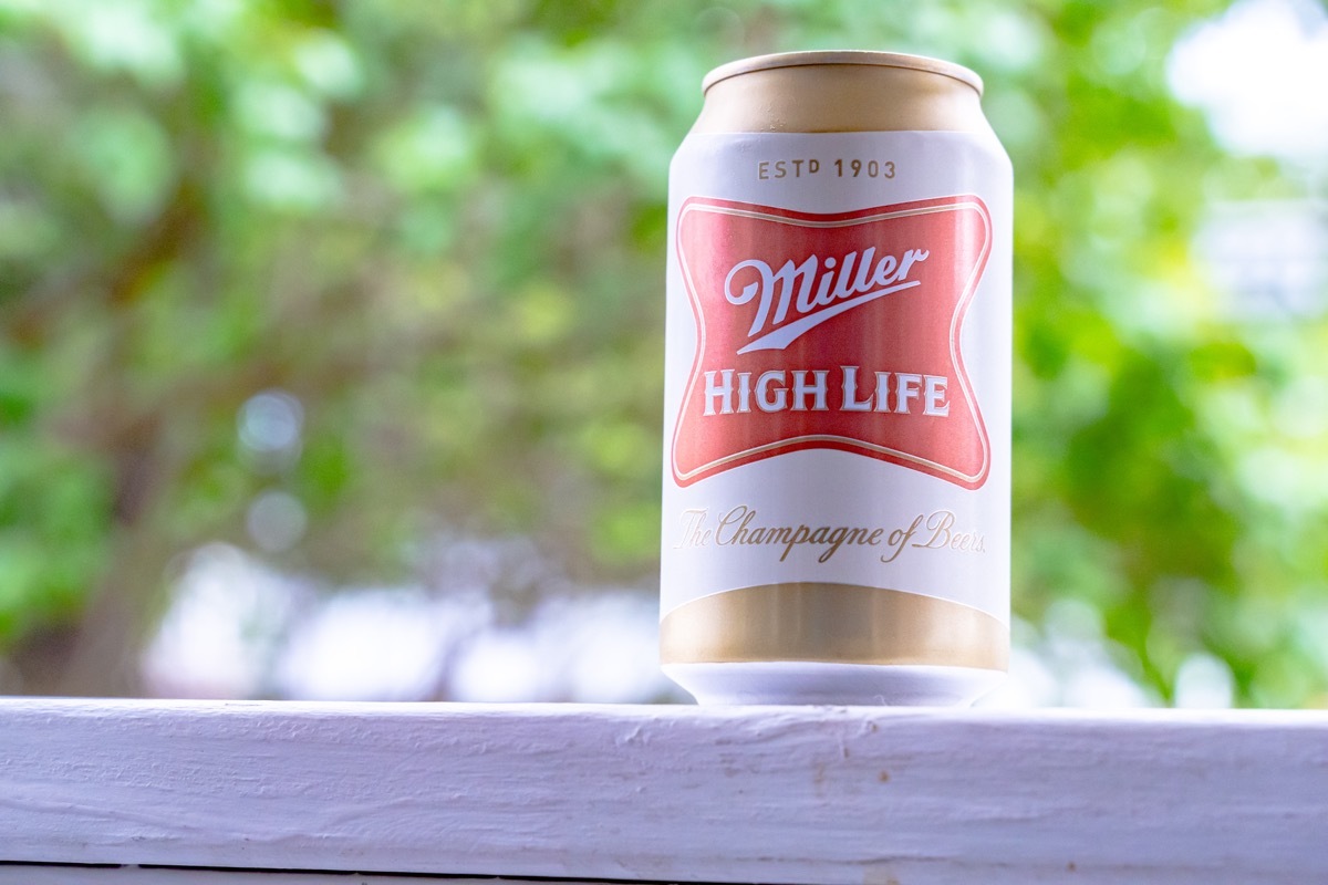 miller high life can